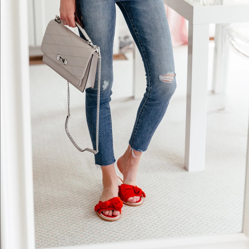Caslon Darcie Knotted Slip on Sandals